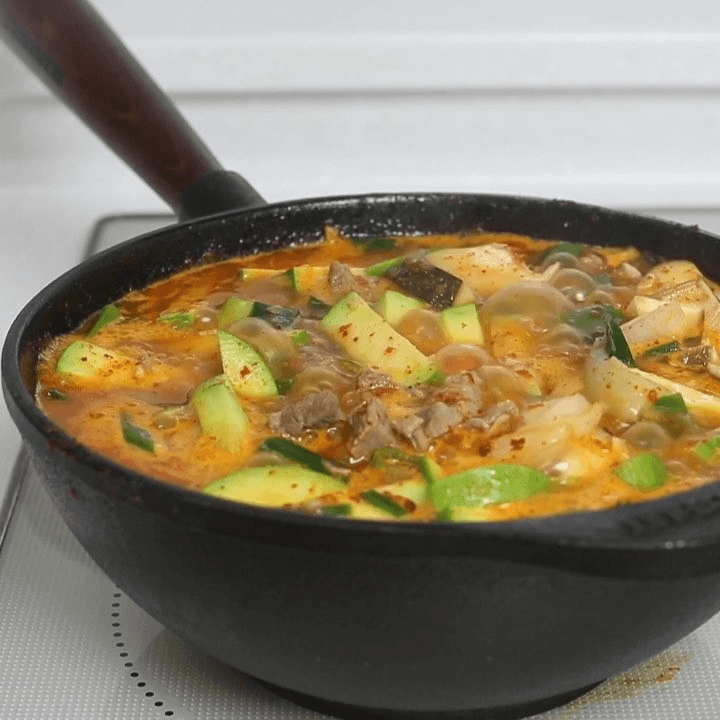 애호박 목살 찌개 Thumbnail