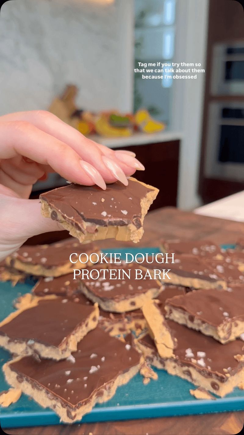 Chocolate Chip Cookie Dough Protein Bark Thumbnail