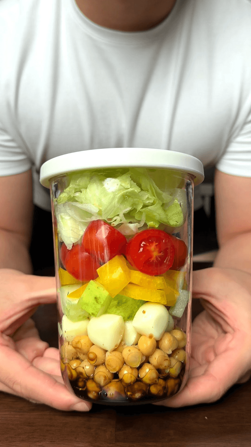 병아리콩 샐러드 밀프랩 Thumbnail