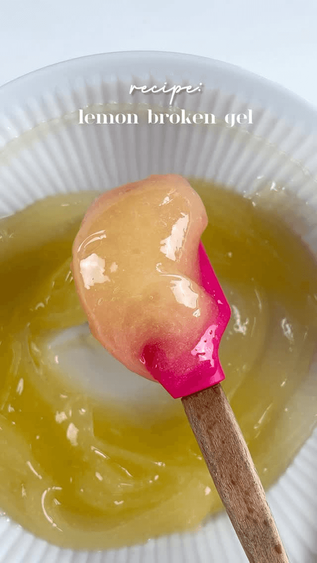 3가지 재료 레몬 브로큰 젤 Thumbnail