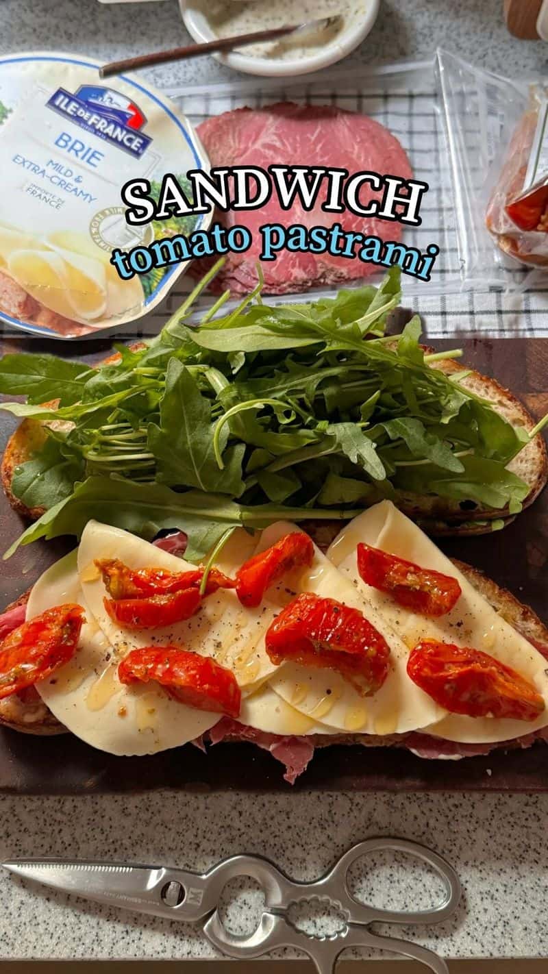 파스트라미 샌드위치 만들기 Thumbnail