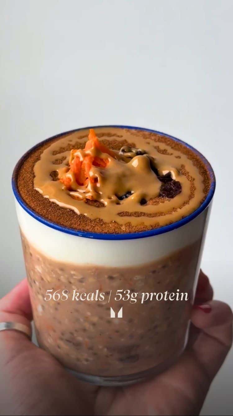 당근 케이크 오버나이트 오트밀 Thumbnail