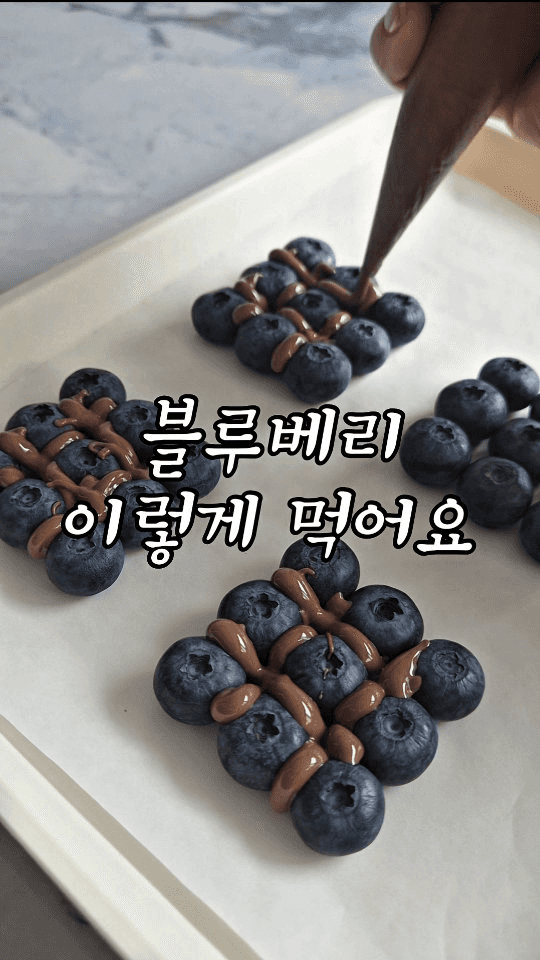 초간단 아이스 블루베리 요거트 Thumbnail