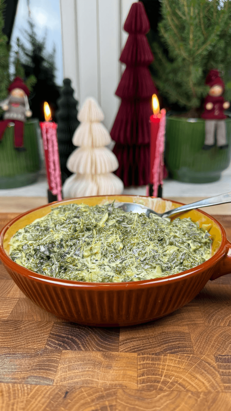 Creamed Kale (Gräddstuvad Grönkål)