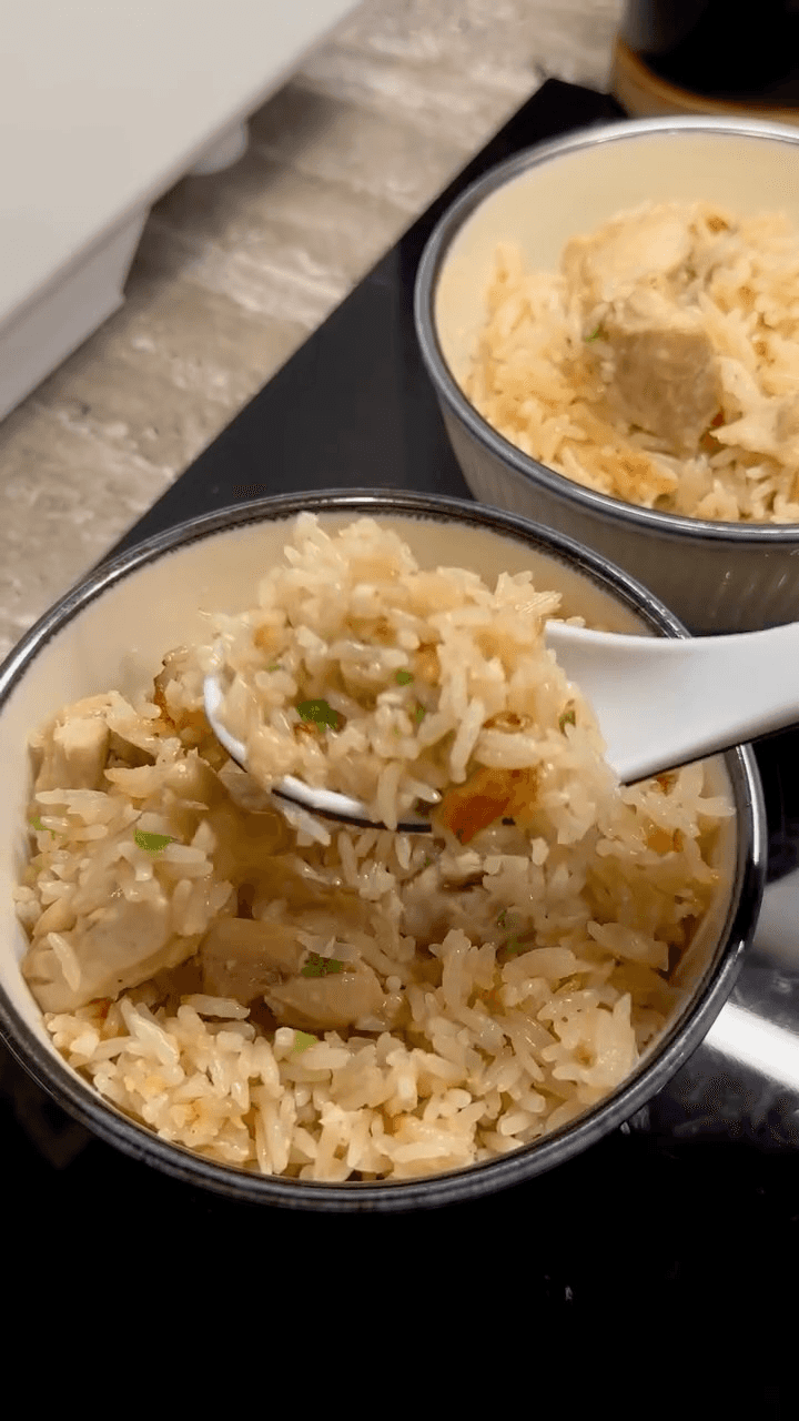 Ginger Garlic Scallion Chicken Rice Thumbnail