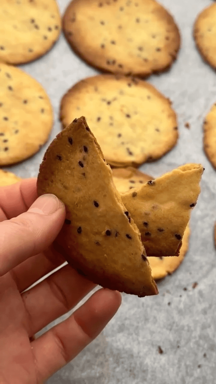 고구마 참깨 크래커 Thumbnail