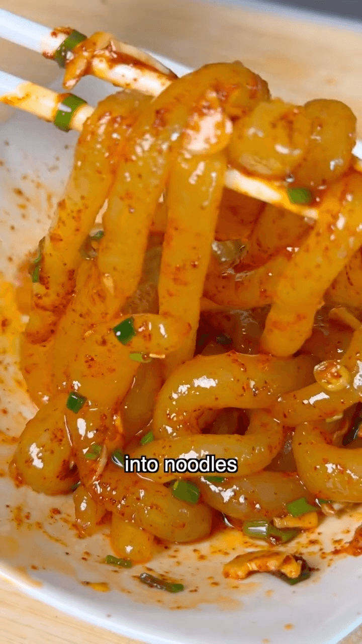 감자로 국수 만드는 법 Thumbnail