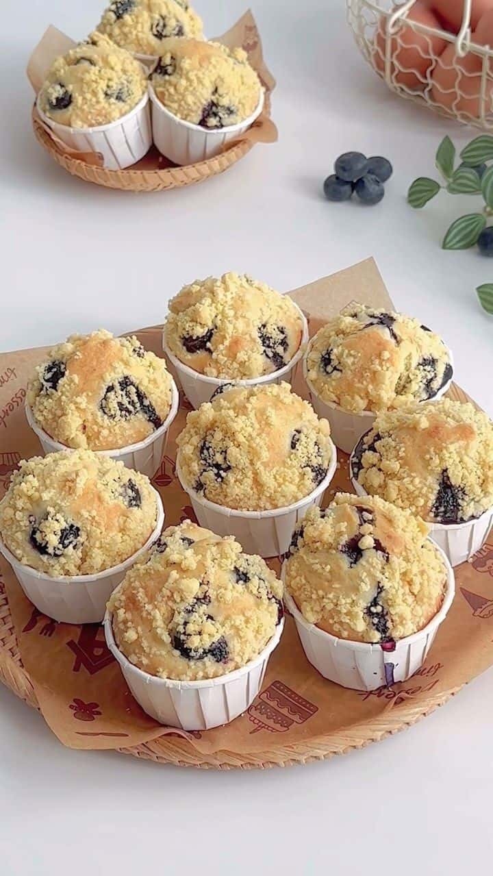 블루베리 크럼블 머핀 Thumbnail