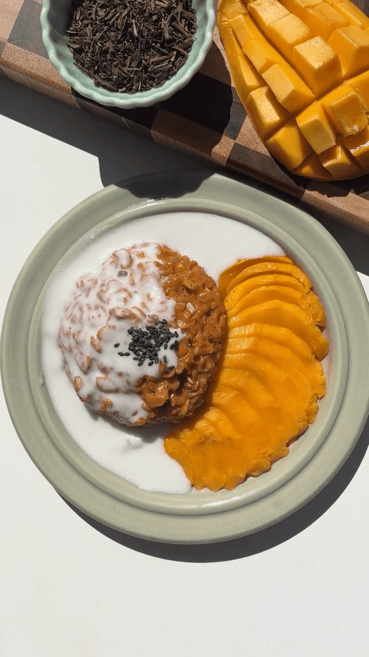 Thai-Tee-Mango-Klebreis-Haferflocken Thumbnail