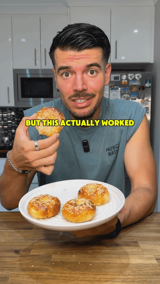 2-Ingredient High Protein Bagels Thumbnail