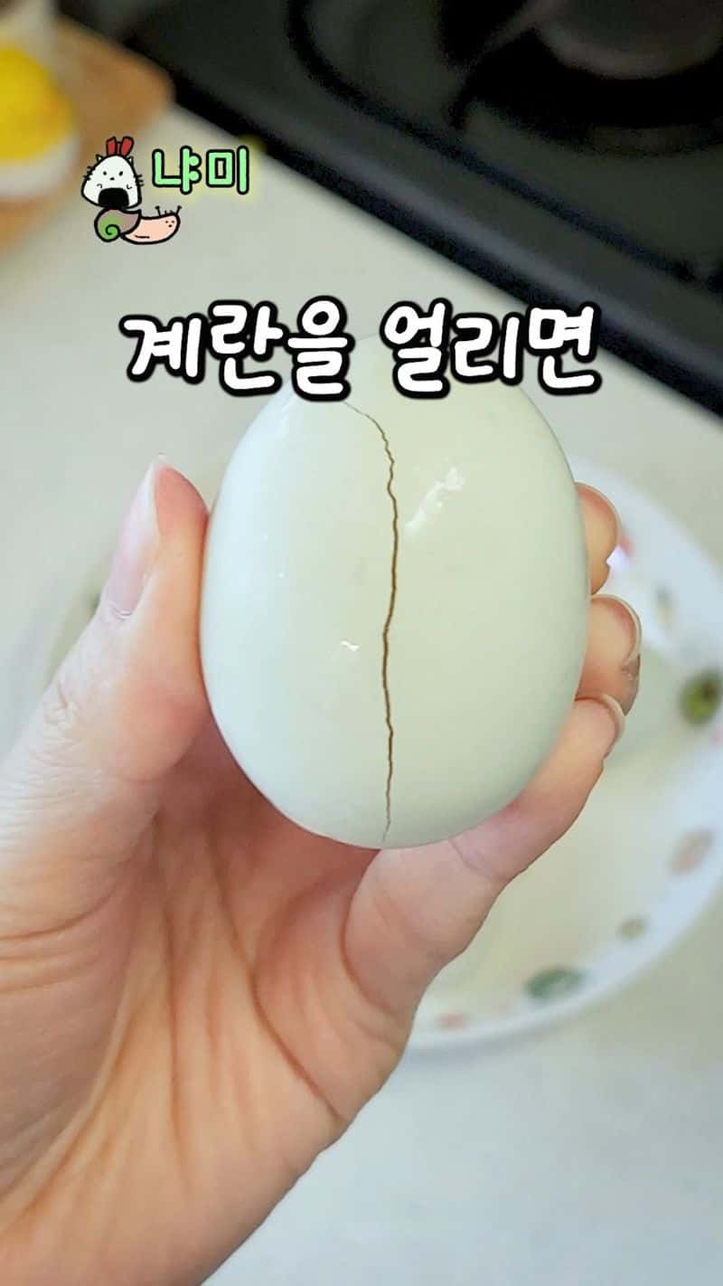 얼린 계란으로 일본식 계란 노른자장 만들기 Thumbnail