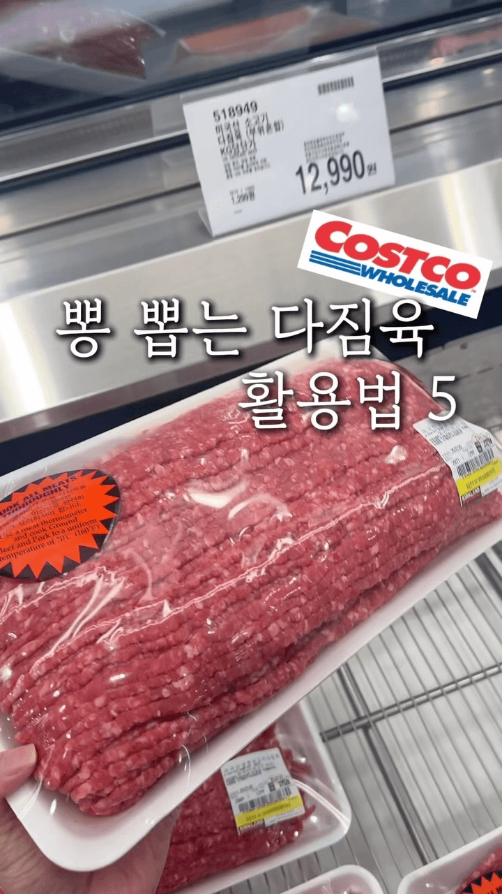 가성비 끝판왕 소고기 다짐육으로 5가지 반찬 만들기 Thumbnail