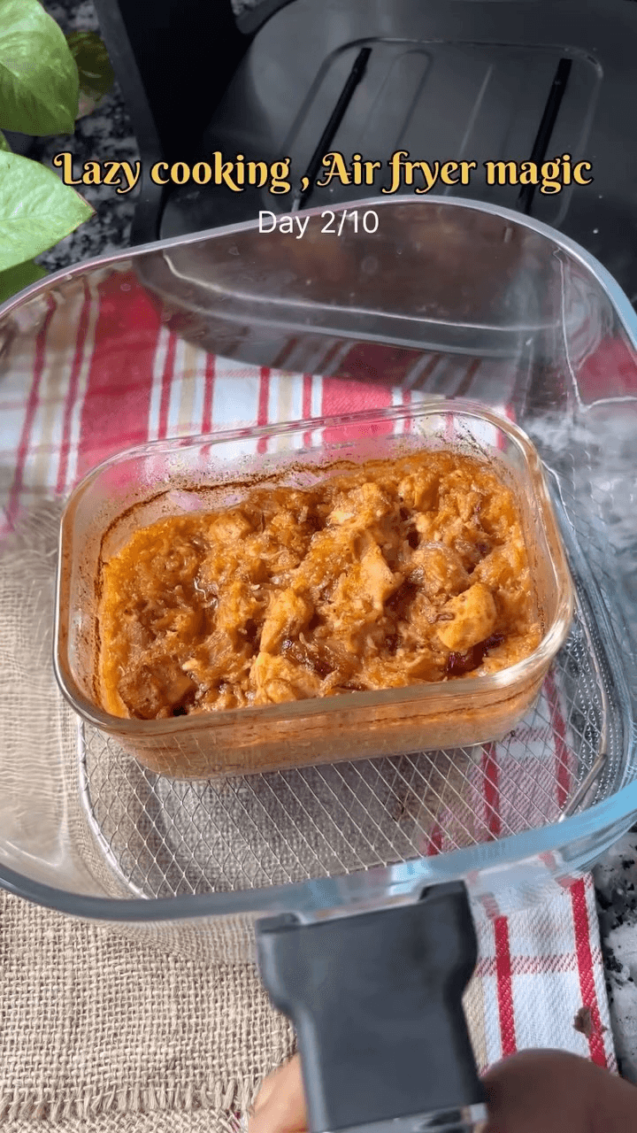 Lazy Chicken Biryani in Air Fryer Thumbnail