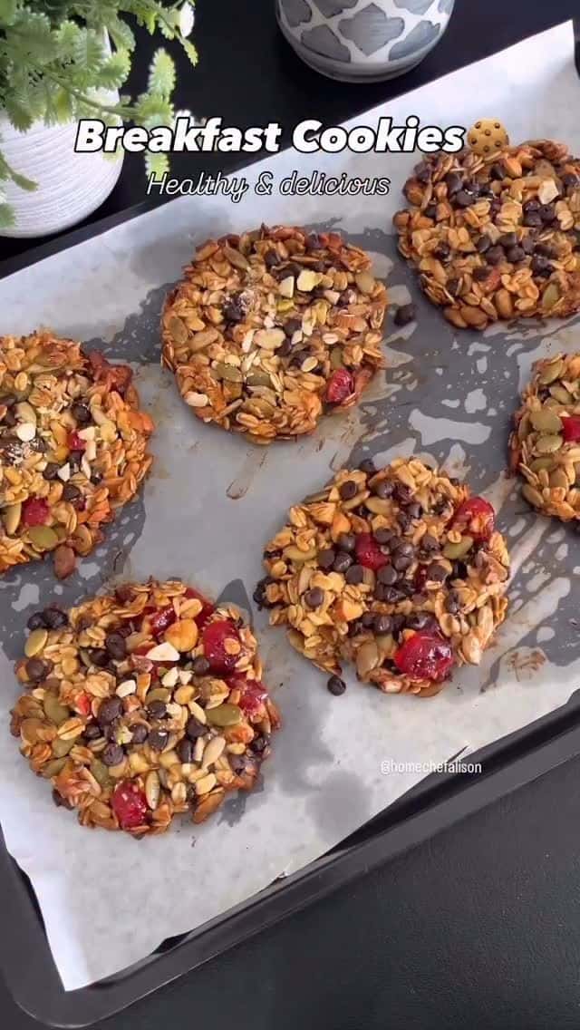 건강하고 맛있는 아침 쿠키 Thumbnail