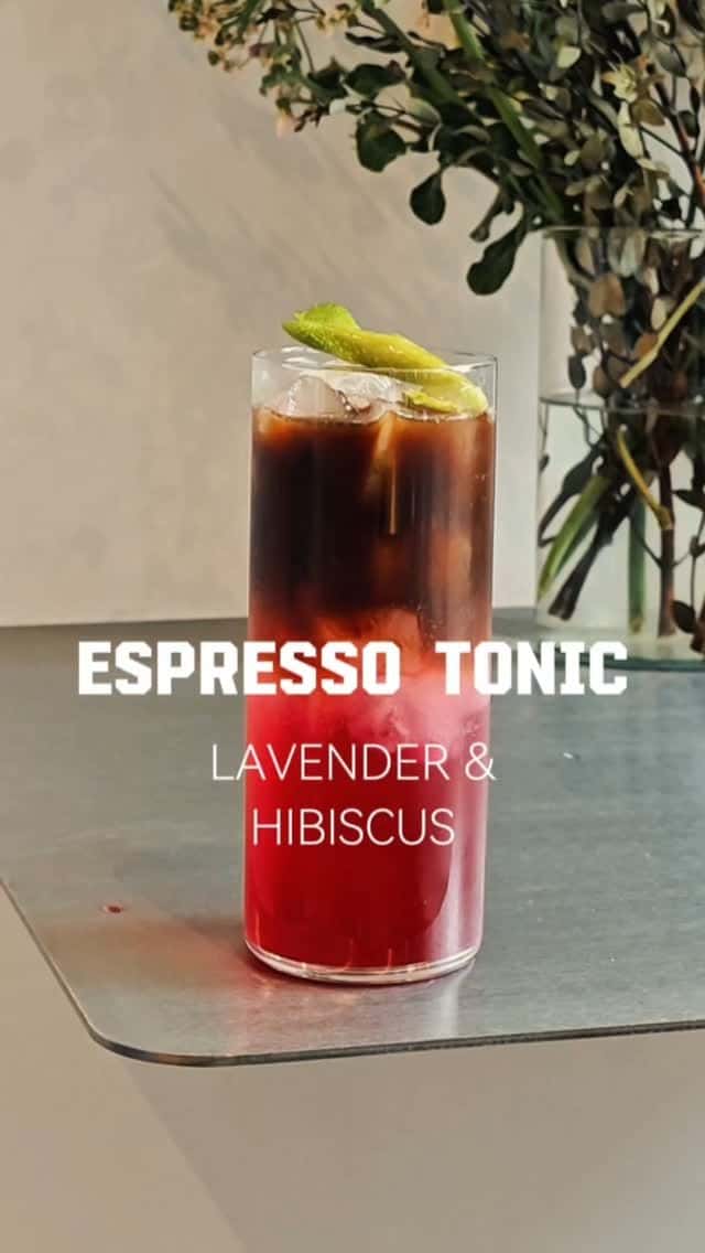 라벤더 & 히비스커스 에스프레소 토닉 Thumbnail