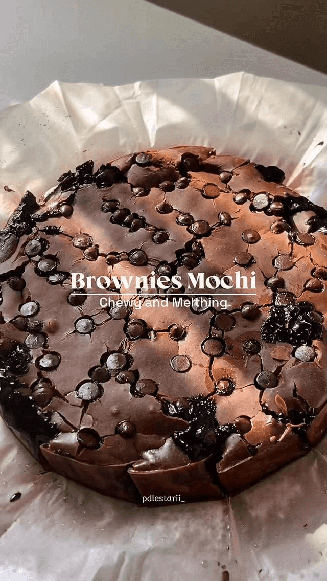 쫀득하고 녹아내리는 브라우니 모찌 Thumbnail