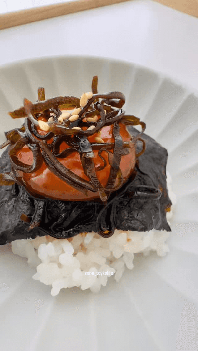 초간단 밥도둑, 시오콘부 계란 노른자장 Thumbnail