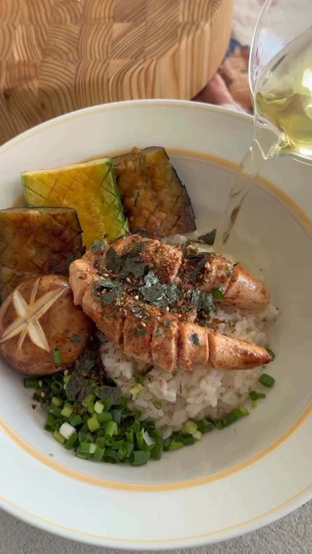 떠껀한 녹차물에 말아먹는 명란 오차즈케 Thumbnail