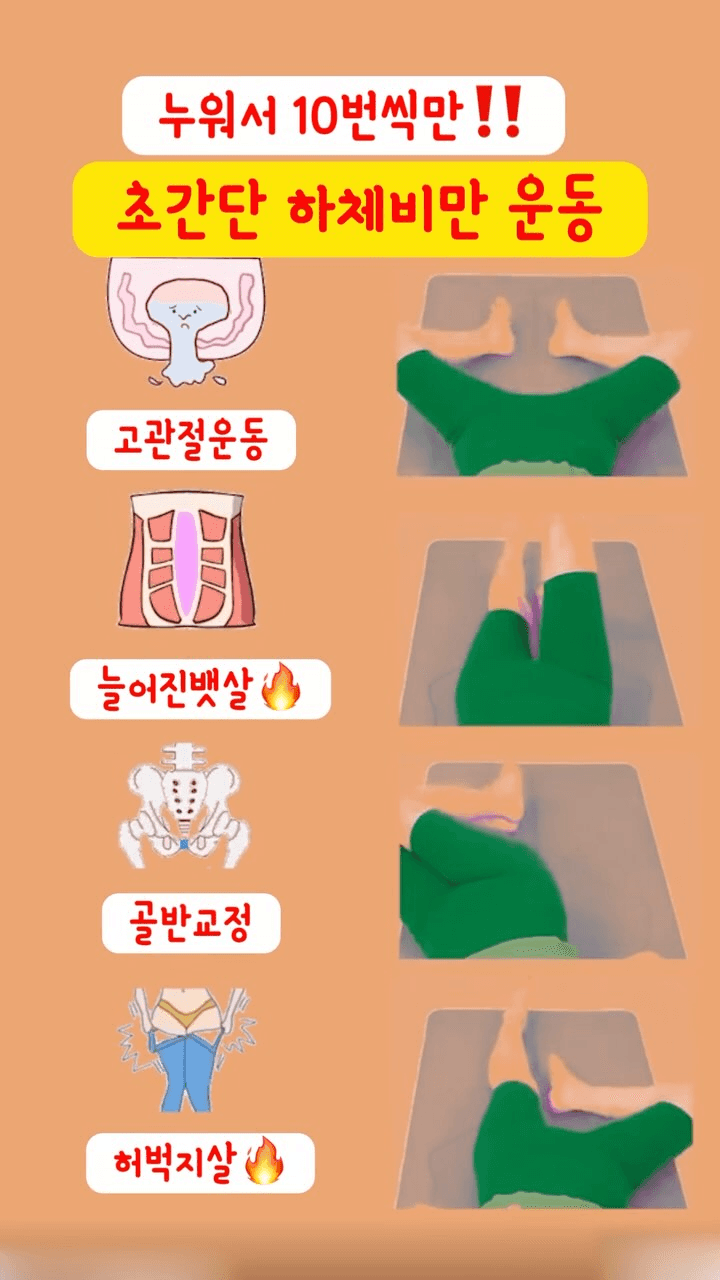 하체비만 필수 스트레칭

하체붓기 빼야하는 이유

❌ 순환 안 됨 → 지방 축적
❌ 무거운 하체 → 라인 실종
❌ 붓기 누적 → 다리 점점 더 두꺼워짐

붓기부터 빼야 다이어트도 성공해요
하체비만인분들은 꼭 스트레팅 해줘요

#하체붓기 #다이어트팁 #순환관리 #하체스트레칭 #하체비만 #홈트는써니요가 #써니요가 #sunnyyoga Thumbnail