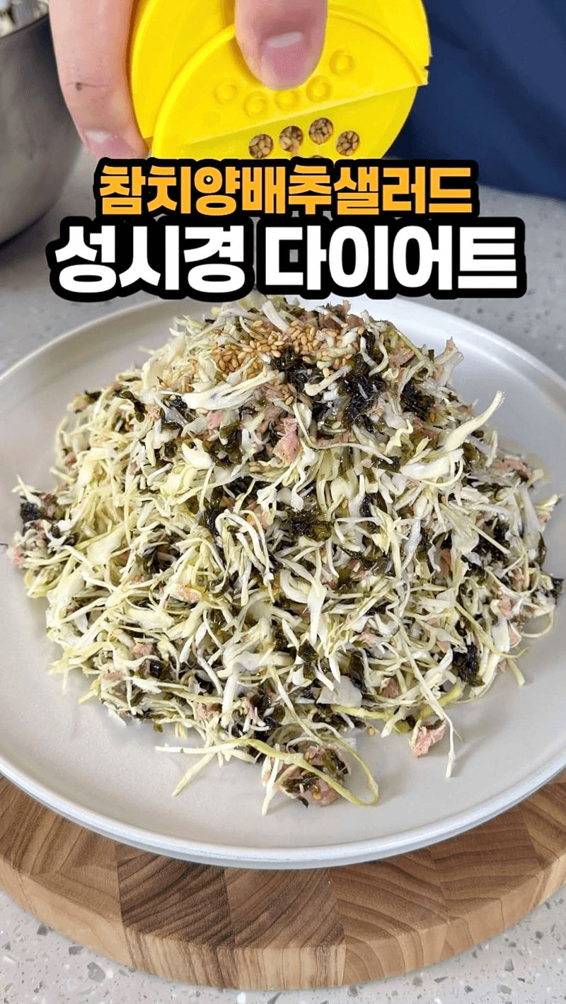 성시경 다이어트 참치 양배추 샐러드 Thumbnail