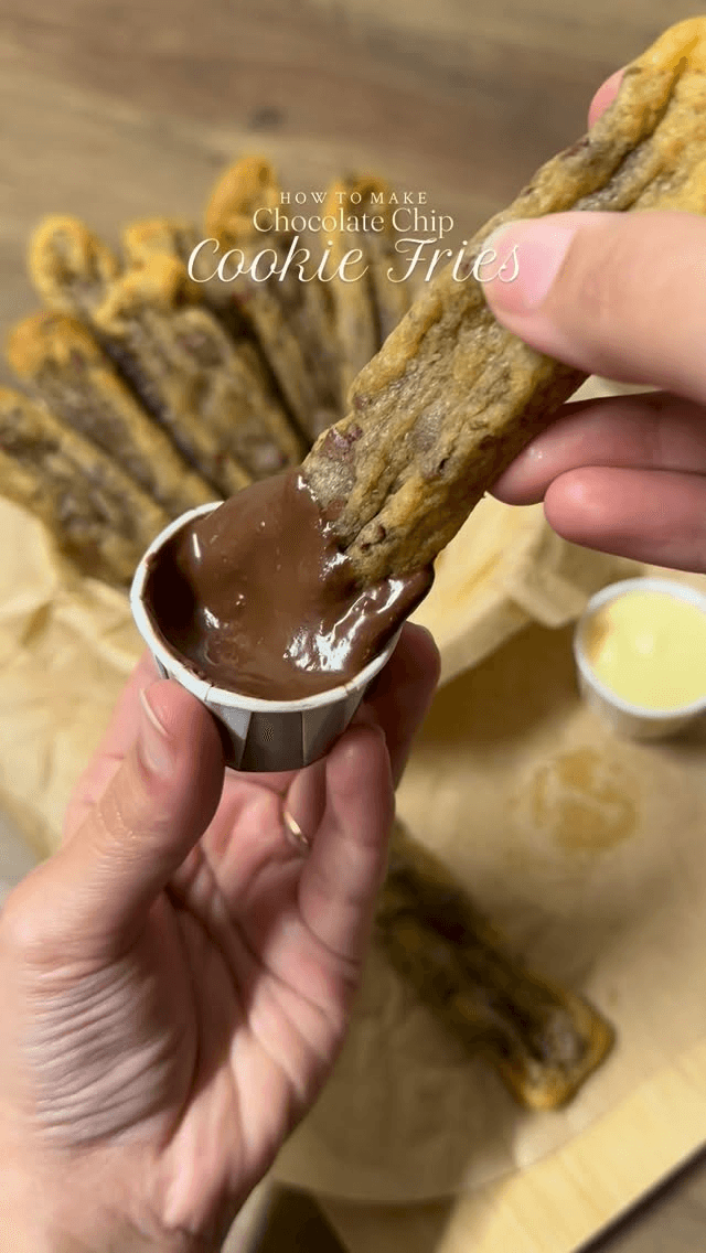 Chocolate Chip Cookie Fries
