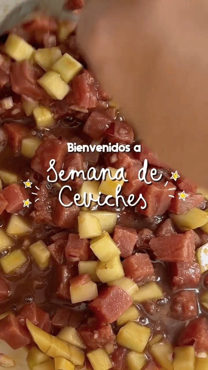 Atún en Salsas Negras con Chicharrón de Serrano Thumbnail