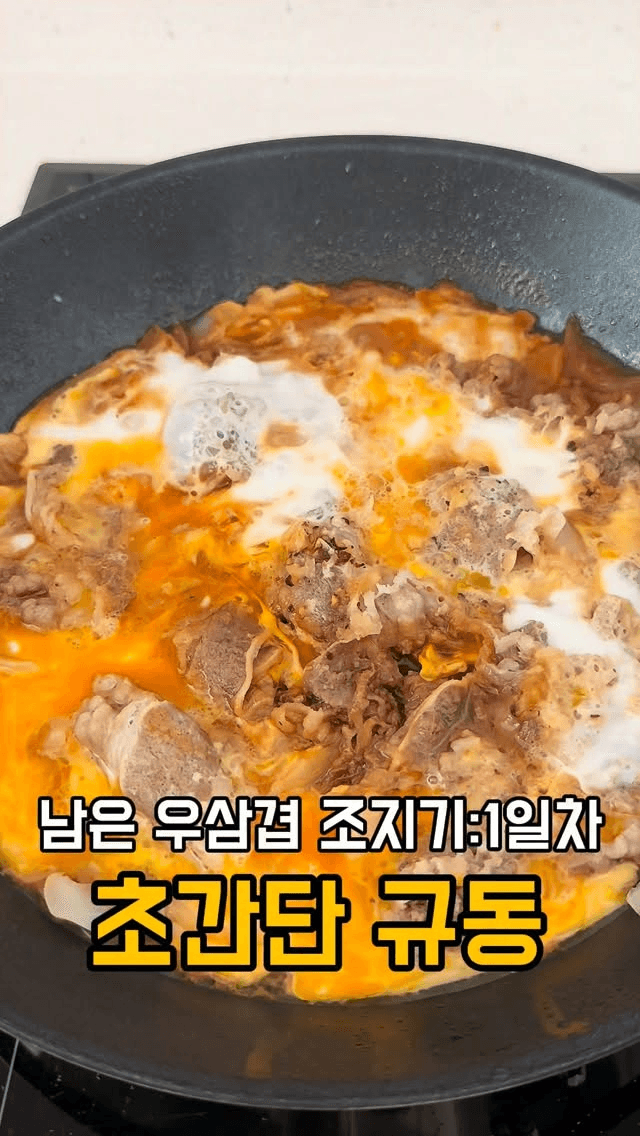 초간단 가성비 규동 Thumbnail
