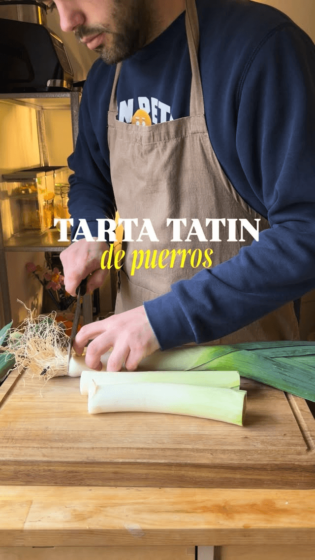 Tarta Tatin de Puerros Thumbnail