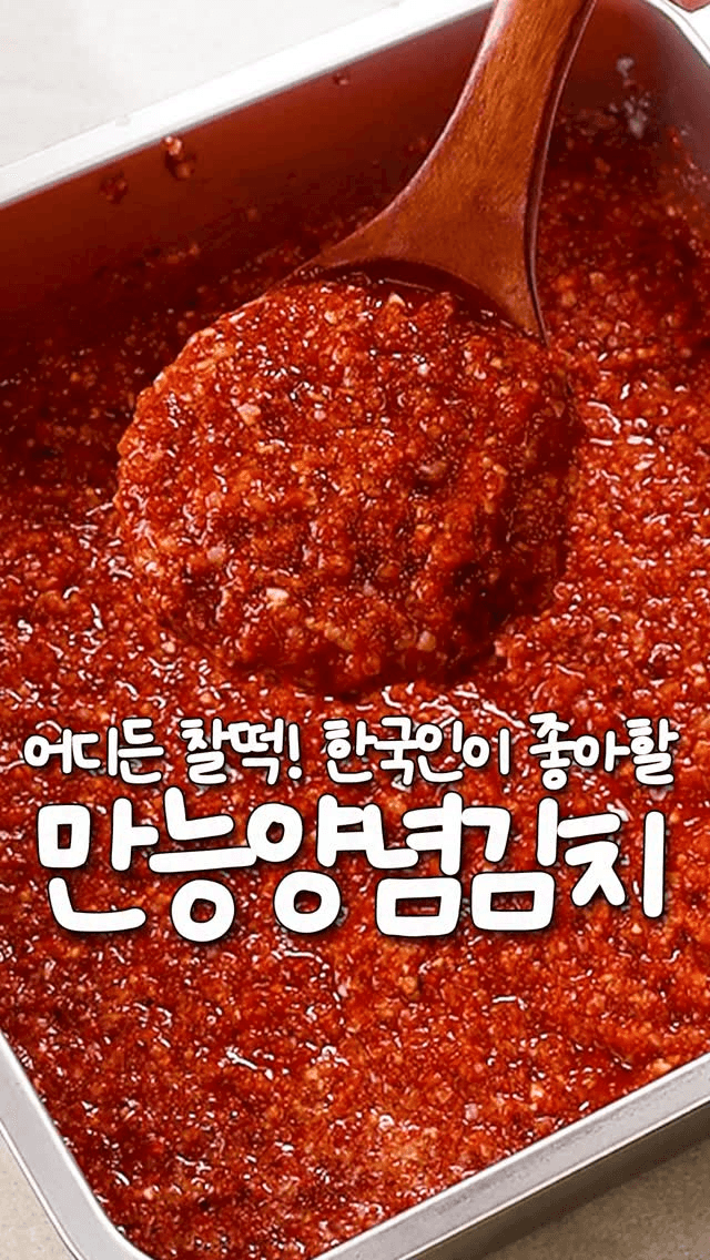 만능 김치 양념장 Thumbnail