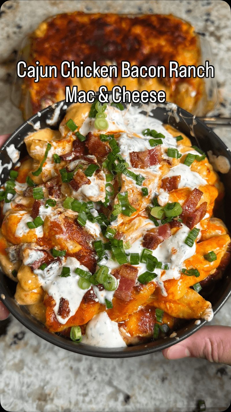 Cajun Chicken Bacon Ranch Mac & Cheese Thumbnail