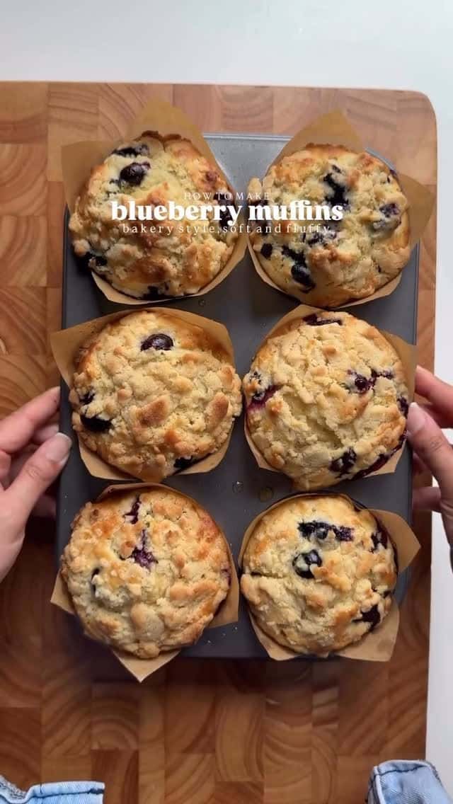 베이커리 스타일 블루베리 머핀 Thumbnail