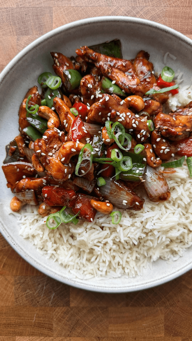Honey Cashew Chicken