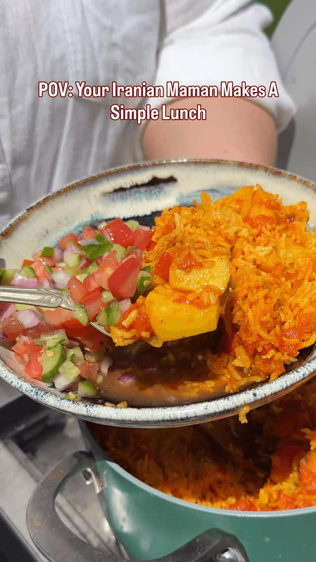 Dami Gojeh Farangi (Persian Tomato Rice) Thumbnail
