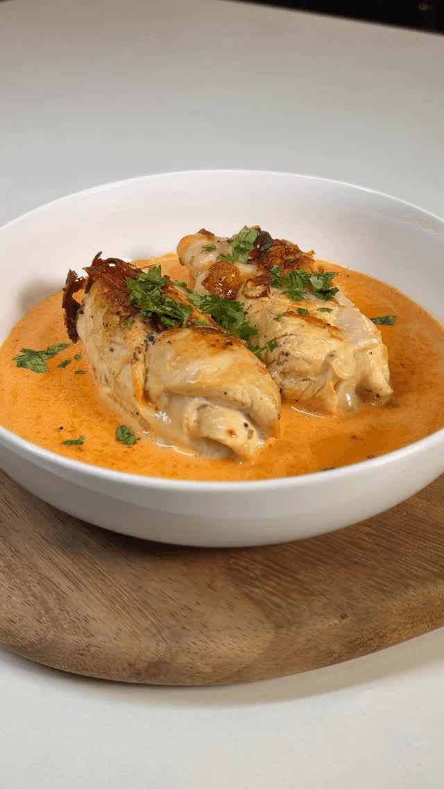 Rollitos de Pollo Rellenos de Jamón y Queso Thumbnail