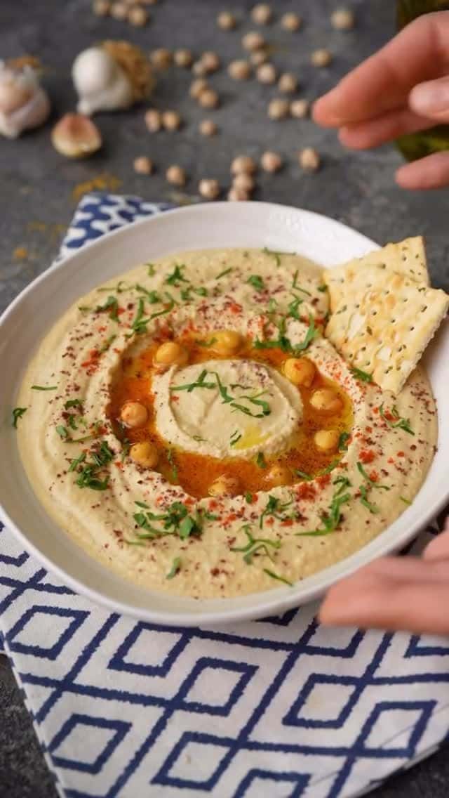 쉬운 후무스 레시피 Thumbnail