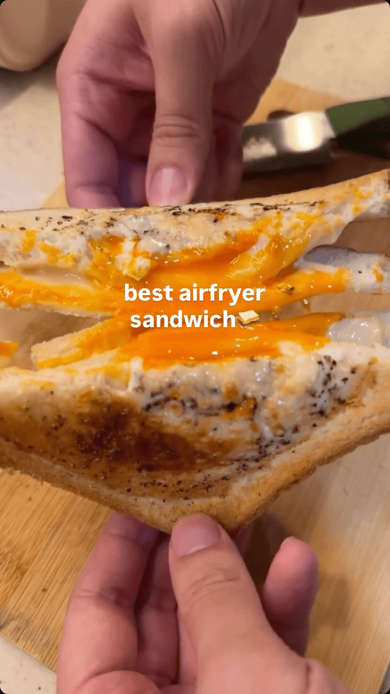최고의 에어프라이어 샌드위치 Thumbnail