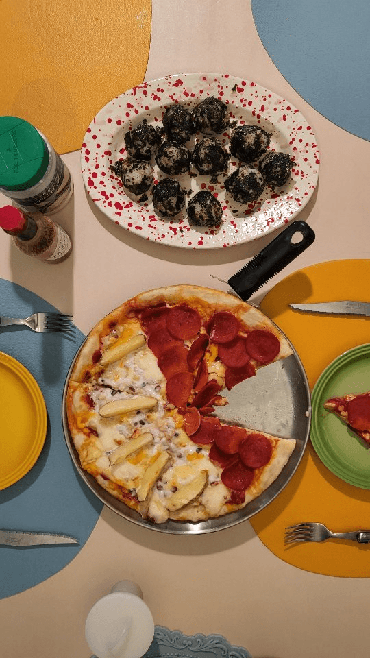 페페로니 포테이토 반반피자 만들기 Thumbnail