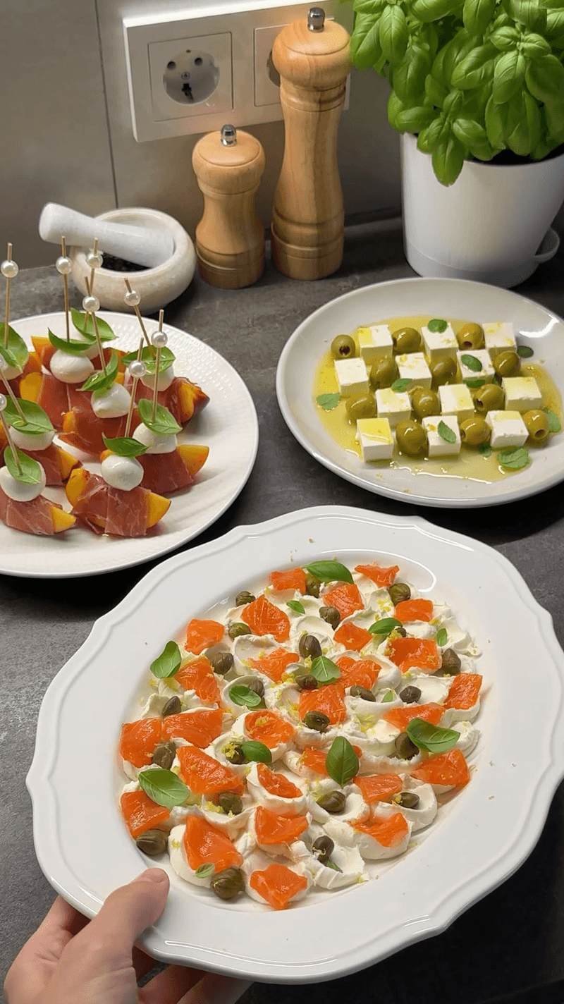 손님들을 위한 간단하고 빠른 애피타이저 3가지 Thumbnail