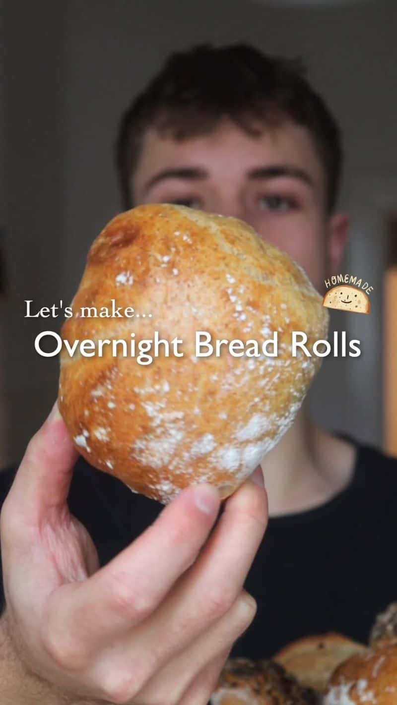 초간단 오버나이트 브레드 롤 Thumbnail