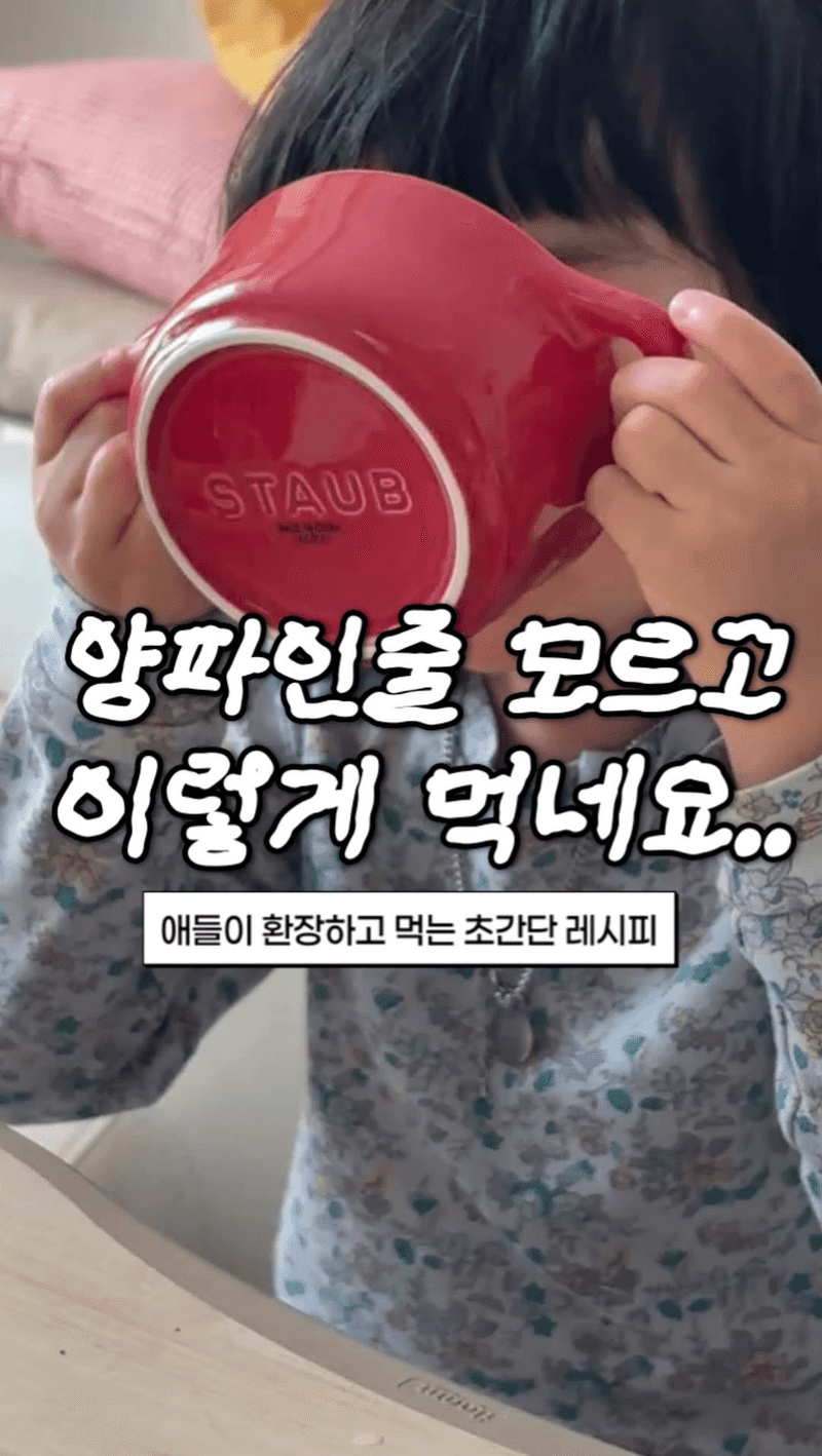 아이를 위한 초간단 어니언스프 Thumbnail