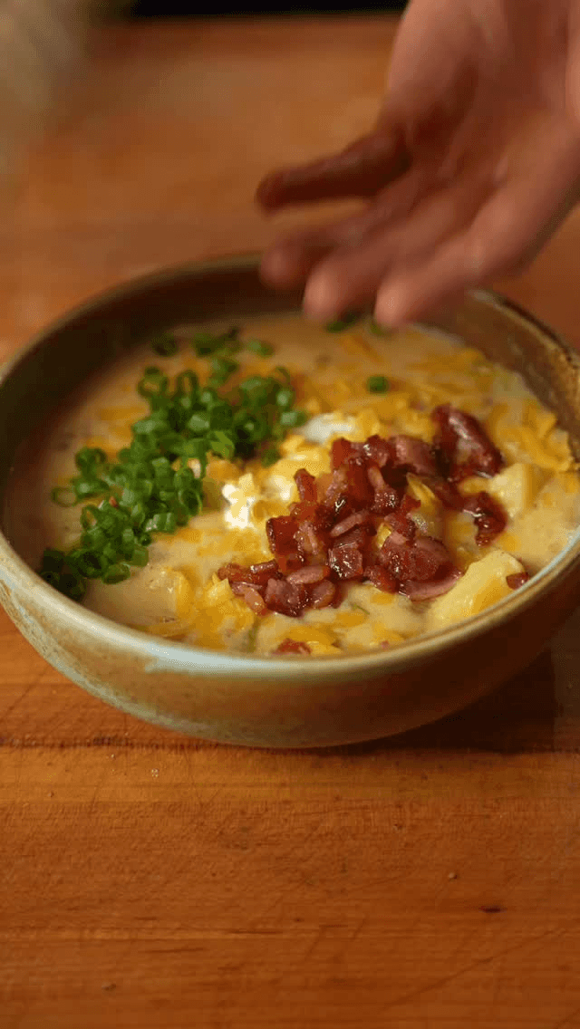 Loaded Baked Potato Suppe Thumbnail