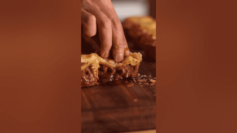 Pepper Steak Pies