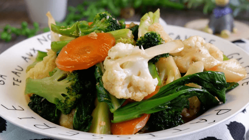 Easiest Way to Stir Fry Chinese Mixed Vegetables