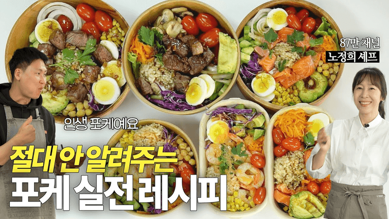 Raw Salmon Poke with Soy Lemon Dressing