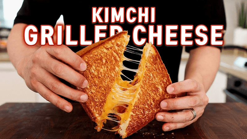 Upgrade Your Grilled Cheese With Kimchi l Kimchi Grilled Cheese Sandwich