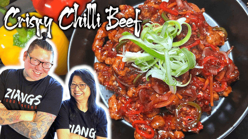 How Chinese Chefs cook Crispy Chilli Beef (Easy Version)