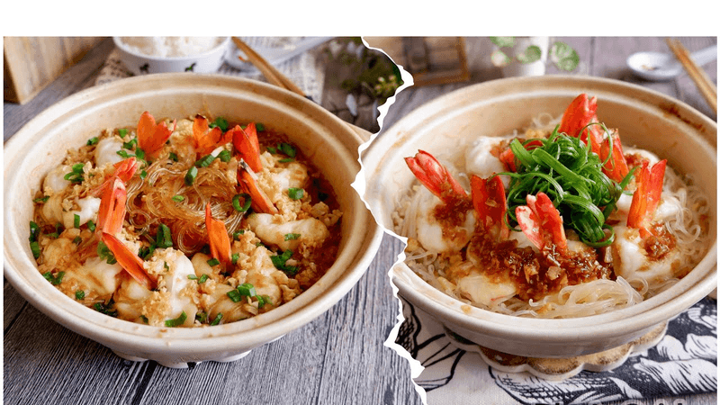 2 Super Easy Ways to Cook Garlic Glass Noodle Prawns