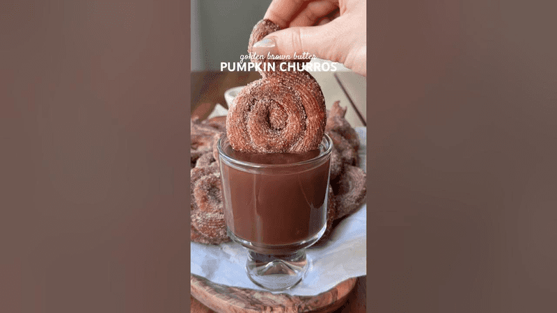 Brown Butter Pumpkin Churros