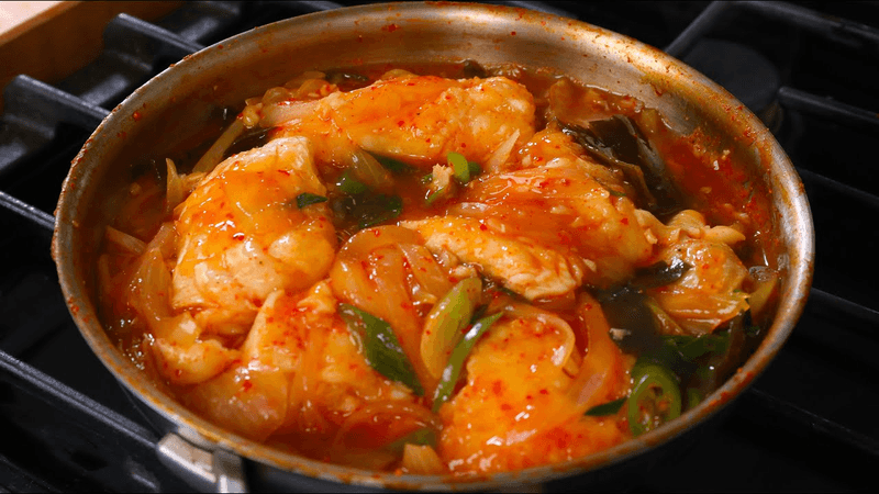 Spicy Cod Fillets (Daegusal-jorim)