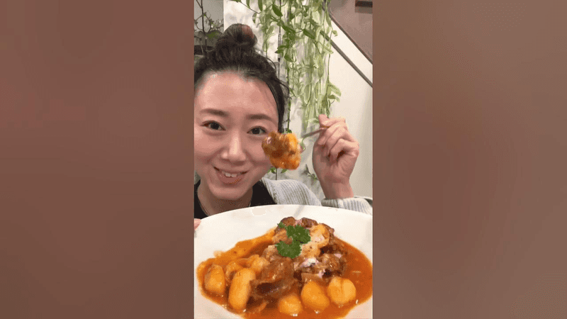 Rosé Gnocchi Tteokbokki